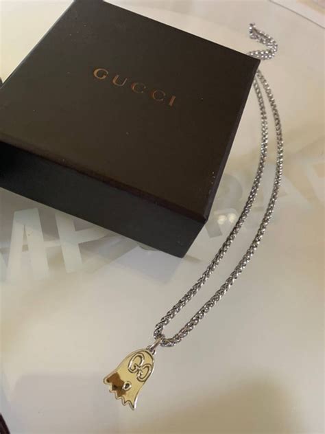 gucci ghost necklace grailed|gucci ghost background.